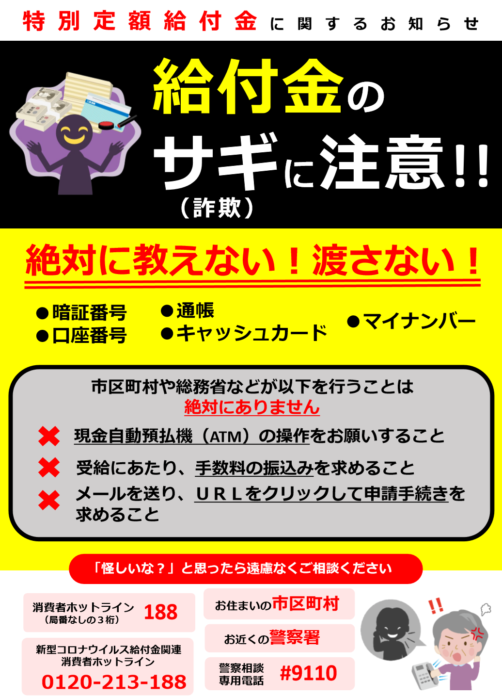 特別定額給付金 Winds行政書士事務所